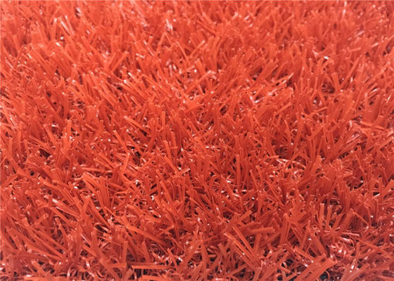 SGS Red Countrywide Landscaping Artificial Grass C shape with stem for running track