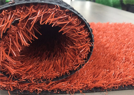 SGS Red Countrywide Landscaping Artificial Grass C shape with stem for running track