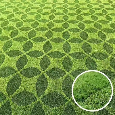 geometrisch cijfer artficial gras 4m het gras van het grascijfer.