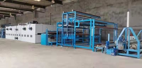 het kunstmatige gras de Deklaag van de de Productielijn Achterlijm van de productiemachine Drogen